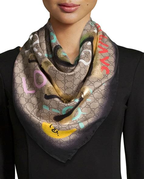 genuine gucci scarf|Gucci women scarf.